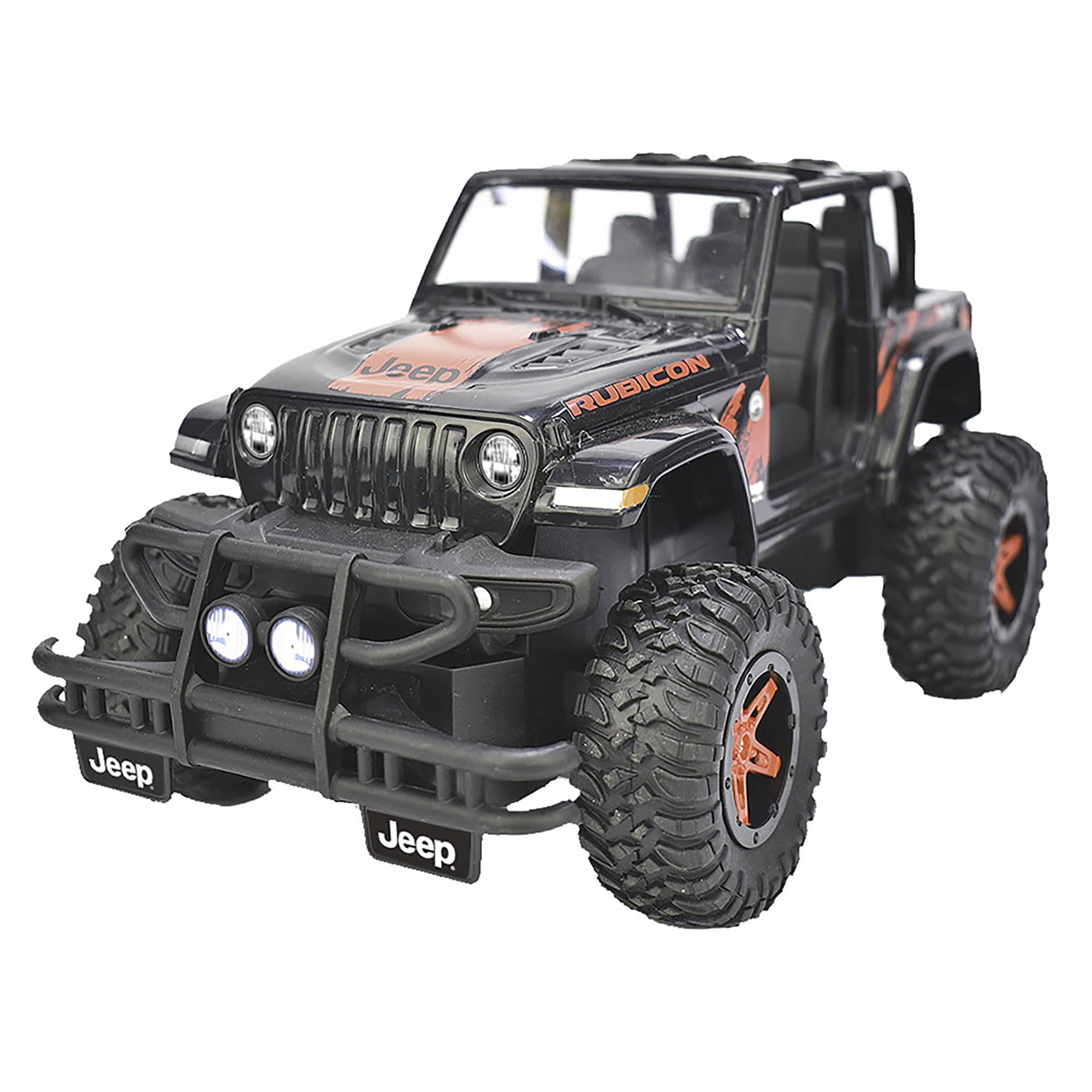 Taiyo: Jeep Wrangler Rubicon 2 Door 1:16 Scale R/C Vehicle in Black