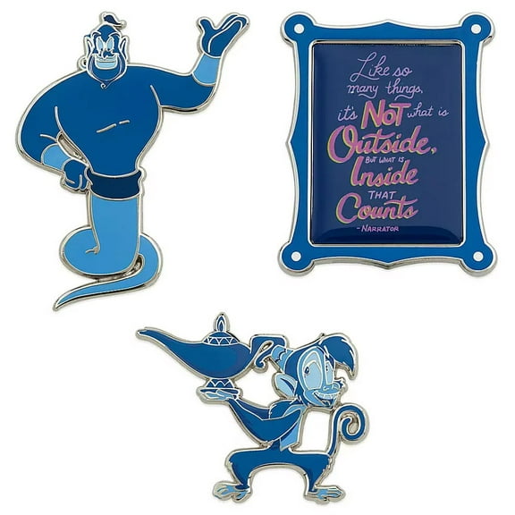 Disney Wisdom Aladdin Pin Set