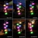 thumbnail image 5 of Lámpara De Carillón De Viento De Cerdo Volador Solar Led Romántico Luces Decorativas De Paisaje De Jardín De Larga Resistencia Con Control De Luz Inteligente Para Dormitorio De Césped De Jardín Vogacara HA018906-00, 5 of 6