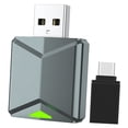 thumbnail image 4 of Reproductor de coche inalámbrico Adaptador Android Auto Uso cómodo Rápido y estable Portátil Gris claro, 4 of 9