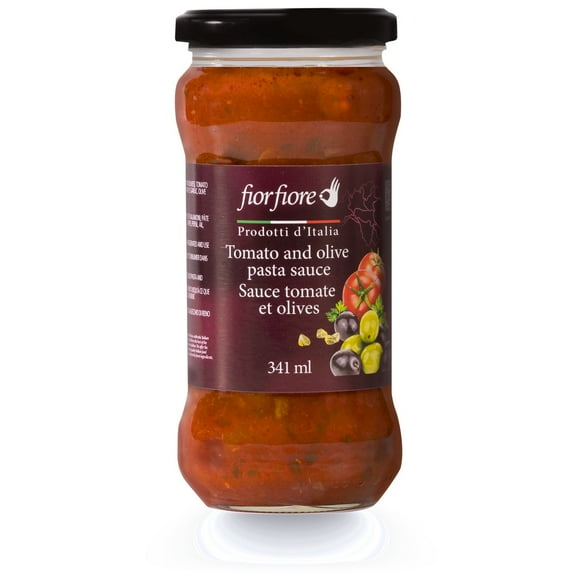 Fiorfiore Tomato and Olive Pasta Sauce 341ML, 341 ML