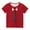 Red, variant on Utoimkio Kids Boys Girls Casual Print Short Sleeve T-Shirts Summer Casual Crewneck Tee Tops for Boys Girls 3-14 Years