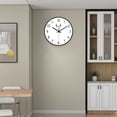 thumbnail image 4 of Zenithome Wall Clock Silent NonTicking Battery Operated 8 Inch Quartz Decorative Easy To Read School Clock 1AA Small Home Appliances, 4 of 8