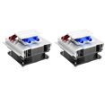 thumbnail image 1 of 2X Refroidisseur Thermoélectrique Système de Refroidissement Semi-Conducteur Système de Réfrigération Kit Radiateur Peltier Refroidisseur pour 15L d'Eau, 1 of 6