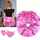 thumbnail image 5 of Falda metálica brillante para niñas Perfashion con tutú de rosas y lentes de sol, talla 6-7, 5 of 5