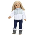 thumbnail image 2 of Sophia's Winter Boots for 18" Dolls, Gray, 2 of 5