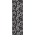 thumbnail image 2 of Addison Rugs Dream Shag Premium Machine Washable Transitional Shells Midnight Runner Rug, 2'3" x 7'6", 2 of 8