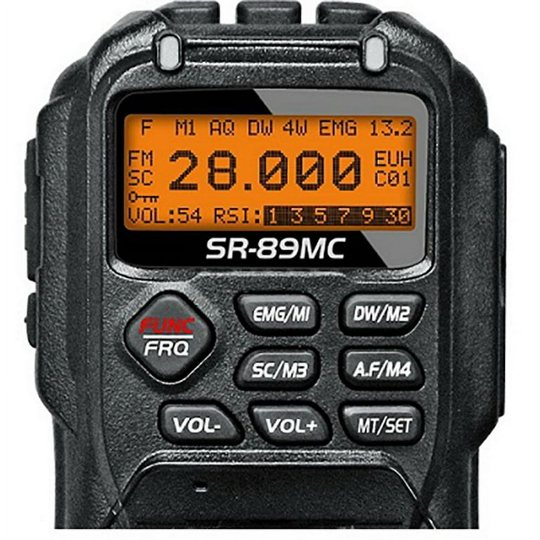 SR89MCV2 40 WATT AM/FM 10 METER REMOTE RADIO WITH 3 COLOR
