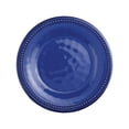 thumbnail image 3 of Gourmet Art 4-Piece 6 Inch Melamine Serving Plates Appetizer Plates Dessert Plates (Beaded Blue), 3 of 4