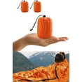 thumbnail image 1 of Saco de dormir de supervivencia, saco de dormir de emergencia, ligero, vivac de supervivencia, para acampar al aire libre y hacer senderismo., 1 of 5