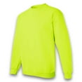 thumbnail image 6 of Gildan - High Visibility Safety Sweatshirt for Unisex, Hi Vis Heavy Blend Safety Green Crewneck Sweatshirt Size-M, Pack-3, 6 of 6