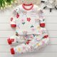 thumbnail image 4 of Conjunto de ropa de hogar para niños de otoño e invierno, ropa interior de algodón puro para bebés, conjunto de ropa de otoño y pantalones de otoño, pijamas para niños y niñas, 4 of 5