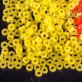 thumbnail image 3 of Bandas de Cebo de 100 piezas Sunnimix Cebo de anillo de látex rojo y amarillo, 3 of 8