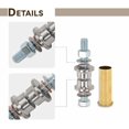 thumbnail image 6 of 1 inch Drain Tube Flaring Tool, 1" Flanging Tool Kit for Boat Transom with 3 x 1 inches Brass Drain Tube, 6 of 6
