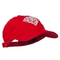 thumbnail image 5 of Diamond Jewelry Logo Embroidered Low Profile Washed Cap - Red OSFM, 5 of 5