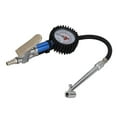 12 Bar Self clamping Tire Inflator with Air Pressure Gauge and Quick