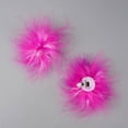 thumbnail image 2 of Zucker Feather Products Feather Shoe Clip w/Multi Marabou - 3.5" - 2 pcs - Pinks Mix, 2 of 2
