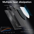 thumbnail image 5 of For ZTE nubia Red Magic 8 Pro 5G Shield Heat Dissipation Phone Case Liquid Silicone PC Back Cover -, 5 of 5