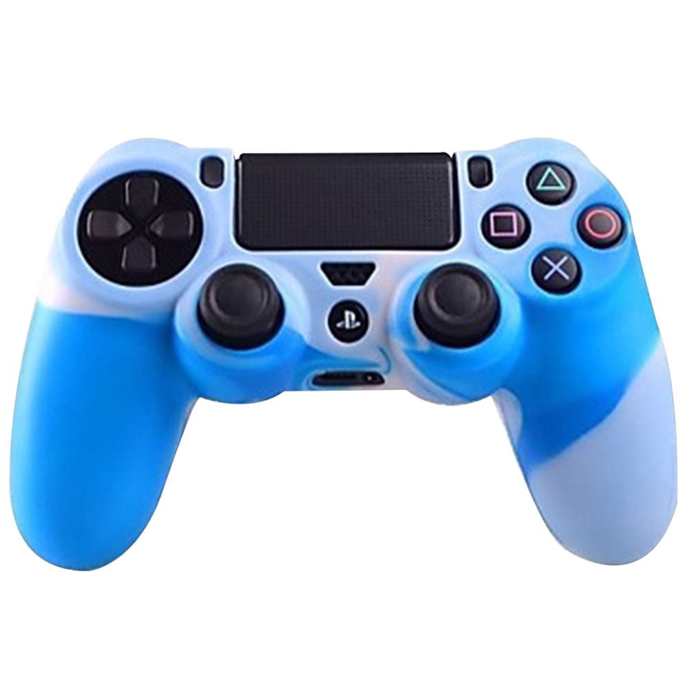 PS4 Controller Skin Grip Cover Case Set Protective Soft Silicone Gel