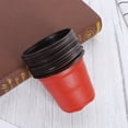thumbnail image 3 of Shisuyan Indoor Flower Pot Plastic Red For Living Room 50Pcs, 3 of 8