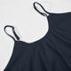 thumbnail image 5 of Mini vestido camisola sin mangas y sin espalda para mujer, para la playa, de poliéster, con volantes en el dobladillo, para cubrir el bikini, para llevar en vacaciones y en fiestas en la piscina., 5 of 8
