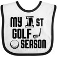 thumbnail image 3 of Inktastic My 1st Golf Season Boys Baby Bib, 3 of 4