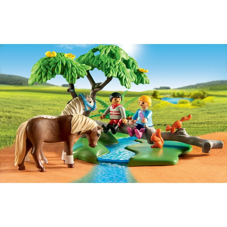PLAYMOBIL COUNTRY 70682 FAMIGLIA DI PONY Nuovo New Nib EUR 15,98