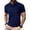 Navy, variant on YODETEY Men's & Big Men's Classic Solid Color Short Sleeve Polos Shirt,Green,Size S-3XL