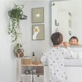 thumbnail image 4 of Aingg Kids Bathroom Decor, Goose Nursery Animal Poster Prints, Bathroom Wall Decorations for Kids Toddler Boys Girls Toilet Washroom Farmhouse Unframed 4Pcs - Sage Green, 4 of 6