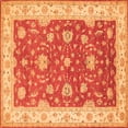 thumbnail image 1 of Ahgly Company Indoor Square Persian Orange Traditional Area Rugs, 6' Square, 1 of 1