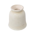 thumbnail image 4 of White Ceramic Urn Planter Pot 6 Inch Classic Brown Finish For Indoor Outdoor Plant Flower Container, 4 of 7