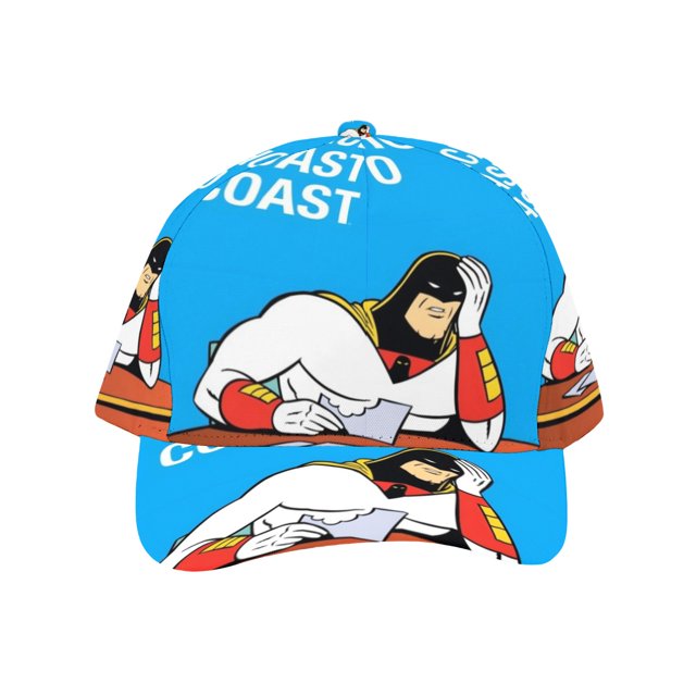Space Ghost Coast to Coast Gorra de Béisbol para Hombres, Mujeres y Niños, Gorra Clásica de Visera Plana, Gorra Hip Hop Trucker, Snapback Ajustable