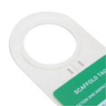 thumbnail image 3 of 10PCS Scaffold Tag Locking Caution Maintenance Sign for Electric Chemical Industrial Security, 3 of 4
