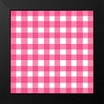 thumbnail image 2 of Prime, Marcus 20x20 Black Modern Framed Museum Art Print Titled - Gingham Pattern 5, 2 of 5
