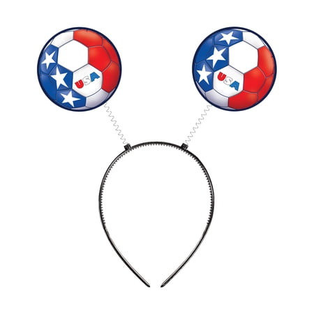 United States Soccer Bopper Headbands, Pack of 4