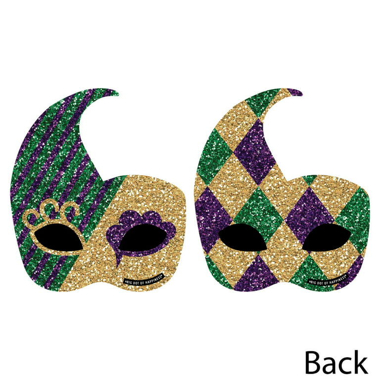Masquerade Party Decorations  Purple Masquerade Mask Mini - Party