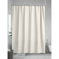 thumbnail image 5 of Shower Curtain Solid Color Shower Curtains for Bathroom, Waterproof Polyester Shower Curtain Set with Hooks, Extra Long 72" x 84" Apricot, 5 of 6