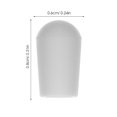 thumbnail image 2 of WHAMVOX  200 Pcs Hanger End Protective Caps Clothes Rubber Cover, 2 of 8