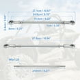 thumbnail image 3 of Unique Bargains M8 140mm Tige de Direction Réglable Rotule pour 49cc ATV Électrique Go Kart Colonne de Direction Suspension, 3 of 6
