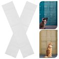 thumbnail image 2 of Protector de puerta contra rasguños de perros, protector de marco de puerta para ventana, silla, protector de pared, transparente, 4 Uds., 2 of 5