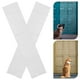 thumbnail image 5 of Protector de puerta contra rasguños de perros, protector de marco de puerta para ventana, silla, protector de pared, transparente, 4 Uds., 5 of 6
