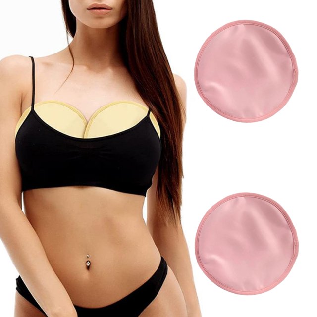 Pack d'Huile de Ricin pour Sein, 2 Pcs Enveloppe d'Huile de Ricin Biologique Réutilisable, Coussinets d'Allaitement pour Relaxation et Promotion du Sommeil (Huile Non Incluse) -Kaki