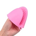 thumbnail image 5 of Mini Oven Mitt Pot Holder Heat Resistant Pinch Covers Gloves Pink 2 Pack, 5 of 5