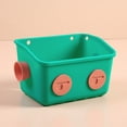 thumbnail image 4 of Wosthever 3x elegante organizador de muebles de baño con cajones, fácil de limpiar y superficie impermeable duradera Almacenamiento y organización del hogar, 4 of 6