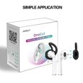 thumbnail image 2 of Onecut 5 Pares De Almohadillas De Silicona Compatibles Con Airpods 1 Y 2, Almohadillas De Silicona Suaves Antideslizantes Para Auriculares Deportivos, Ganchos Para La Oreja Anticaída, Auriculares De G, 2 of 5