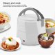 thumbnail image 2 of 24V 140W 1.3 L Electric Portable Multifunctional Rice Cooker Food Steamer for Truck (White), 2 of 5
