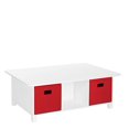 thumbnail image 1 of RiverRidge® Home 6-Cubby Storage Activity Table in White for Kids with 2-Piece Bins, 1 of 4