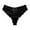 Black, variant on Thongs Panties for Women Tbopshirt Womens Thongs Briefs,Lace Ultra-thinBreathable Metal Buckle Love Thong Panties,Women's Hipsters Underwear