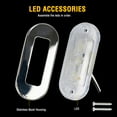 thumbnail image 5 of Yiyasu 12V Cold White Submersible LED Tail Lamp Interior Exterior courtesy Light Boat, 5 of 8