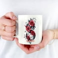 thumbnail image 4 of Custom Initial S Coffee Mug – Personalized Ceramic Cup for Women 11oz 15oz, Ideal for Daily Enjoyment, Birthdays, or Family Events, 4 of 6
